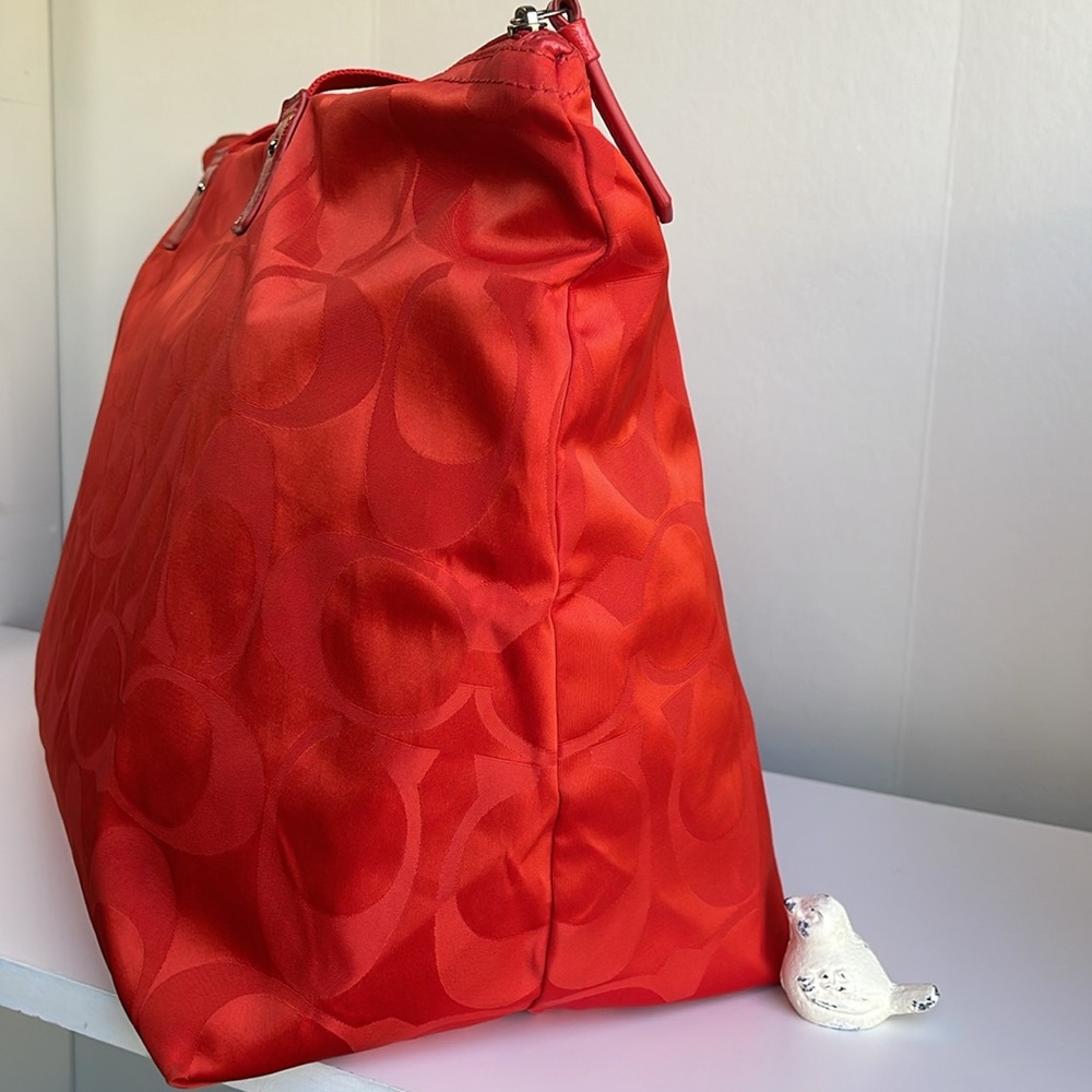 COACH Packable Weekender Tote With Removable Pouch - Picture 11 of 17